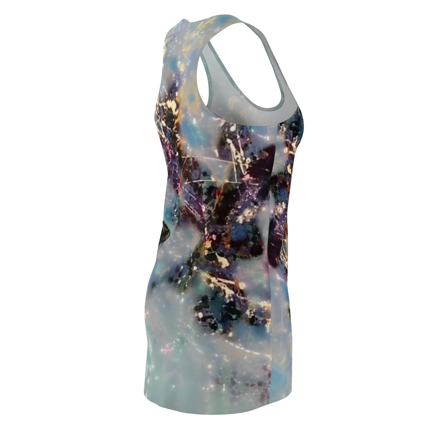 Women's Cut & Sew Racerback Dress (AOP)