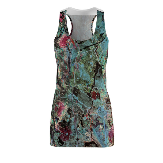 Women's Cut & Sew Racerback Dress (AOP)