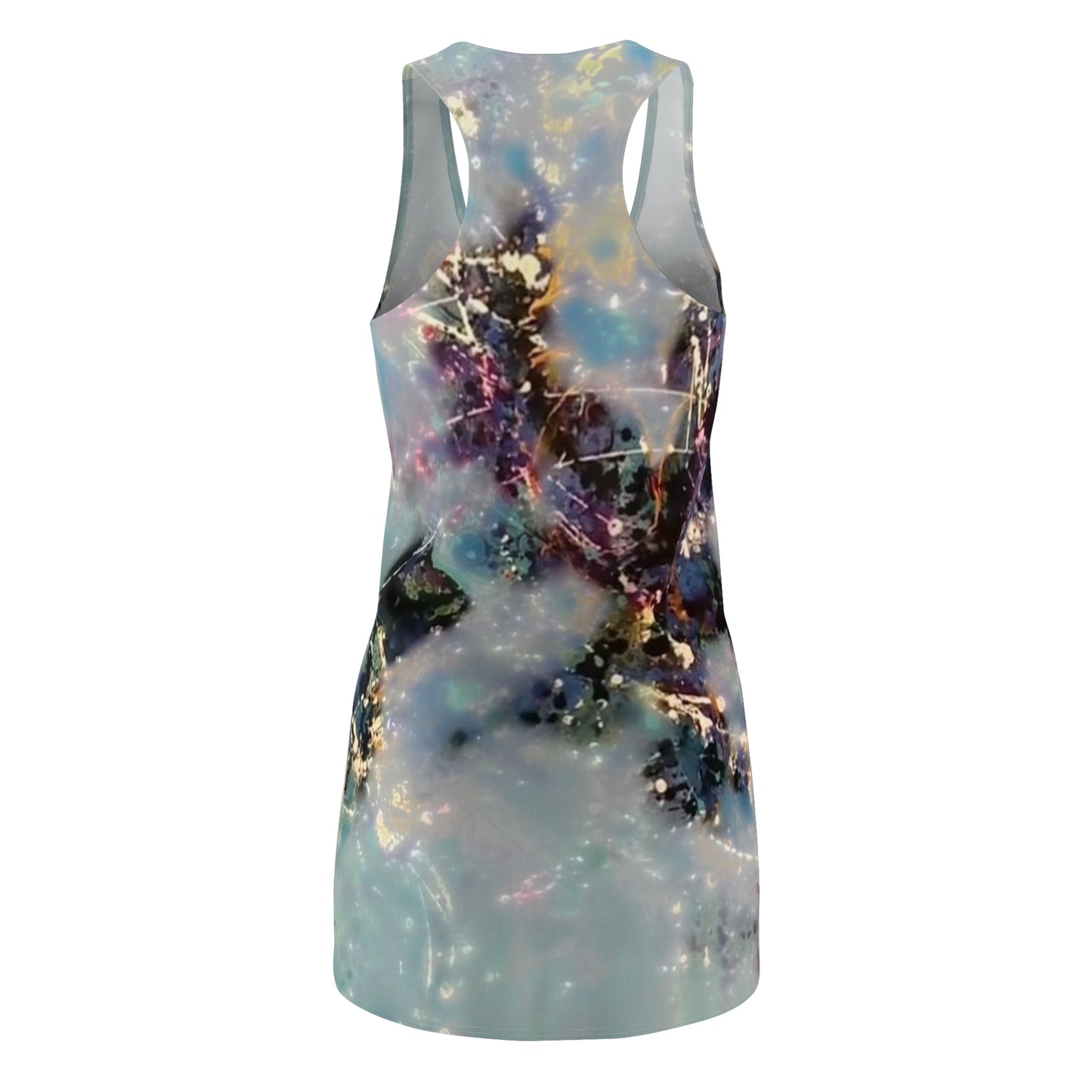 Women's Cut & Sew Racerback Dress (AOP)