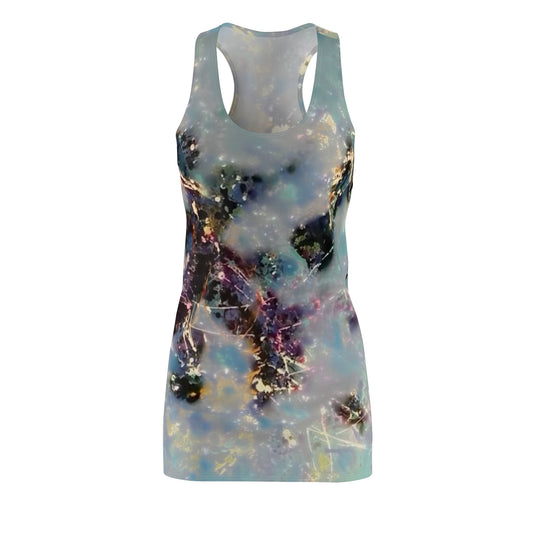 Women's Cut & Sew Racerback Dress (AOP)