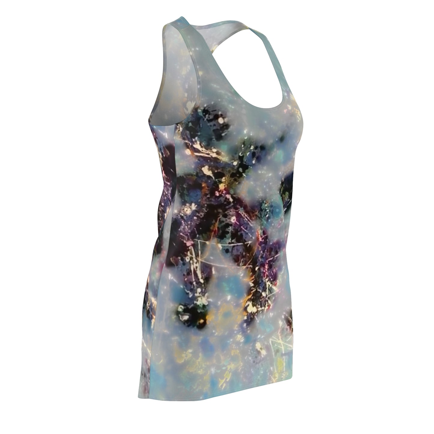 Women's Cut & Sew Racerback Dress (AOP)